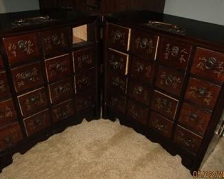 apothecary  box opened