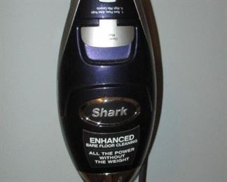 Shark vacuum with attachments