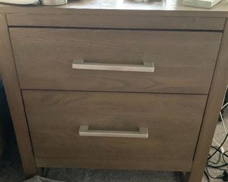 $125-Two  drawer nightstand 