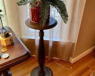 Antique plant stand.