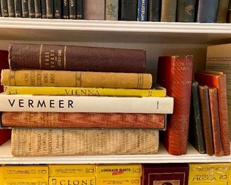 Nice selection of antique books.