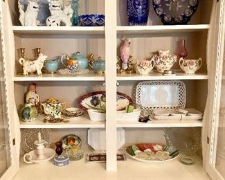 China cabinet filled with beauties!  
