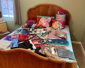 Antique full size bed.