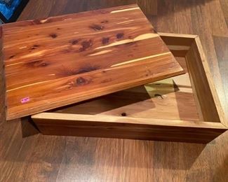Handmade solid cedar boxes
**4 Available 
16” x 22” x 5”