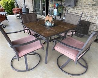 Patio Table and 4 Chairs