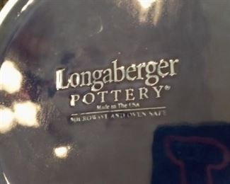 Longaberger Covered Pottery Mark