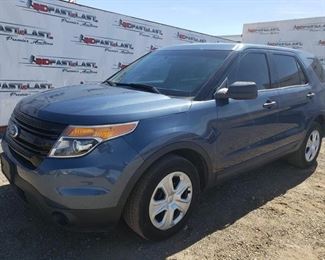 245	

2015 Ford Explorer CURRENT SMOG
Year: 2015
Make: Ford
Model: Explorer
Vehicle Type: Multipurpose Vehicle (MPV)
Mileage: 126,785
Plate:  none
Body Type: 4 Door Wagon
Trim Level: Police
Drive Line: 4WD
Engine Type: V6, 3.7L; FFV
Fuel Type: Gasoline/E85
Horsepower:
Transmission:
VIN #: 1FM5K8AR0FGC27051
Doc Fee:  $70
Smog:  $60
DMV Registration Fee:  6% of sale price

Features and Notes:
California title on hand, 
Car No. 2471