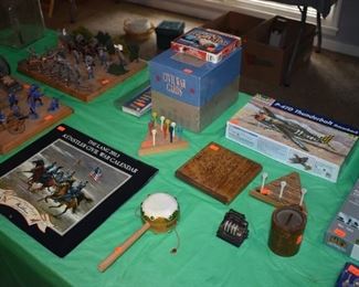 Revell Mode P-47D Thunderbolt, Civil War Cards, Games and More!