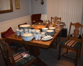 Dining Table, Chairs, China and more!