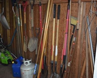 Loads of Garden Tools and Equipment more than is pictured