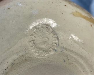 pomegrante vase signature