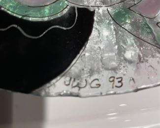 clear plate JWG signature