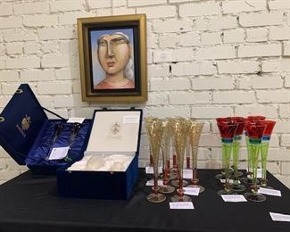 Event photo:  "Sonja" and glasses