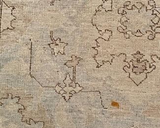 detail - please note the small stain