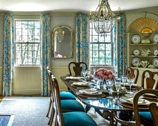 Item 63:  Councill Craftsman Double Pedestal Table - 88"l x 45"w x 30"h with (2) extensions - 20": $695