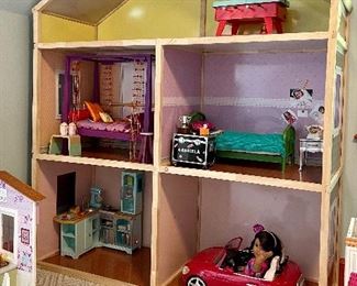 Item 75:  Doll House:  $165 - includes house only - This item is LARGE - probably 4.5 feet tall