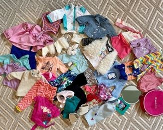 Item 82:  Lot of American Girl Clothing: $55
