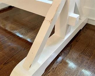 detail table is in need of paint touch up