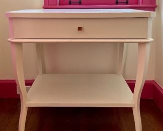 Item 116:  (2) Suzanne Kasler for Hickory Chair Nightstands "West Paces"- 30"l x 24"w x 28.25"h: $475 for pair