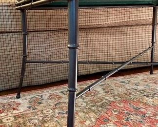 detail- faux bamboo legs