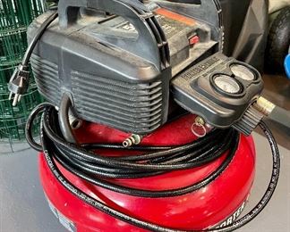 Item 153:  Porter Cable Air Compressor: $58