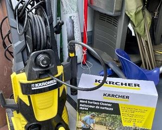 Item 158:  Karcher K5 2000 psi Pressure Washer including a  Hard Surface Cleaner Attachment: $150