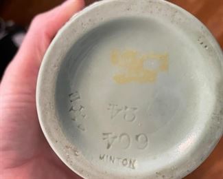 Minton Ewer with Quatrefoil Motif. Circa 1870. Photo 2 of 2