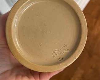 Antique Copeland Jasperware Pitcher. Photo 2 of 2.