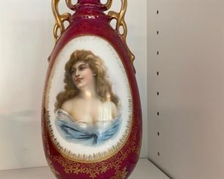 Antique Porcelain Urn. Made In Germany.