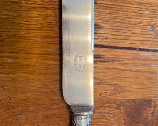 Set of 12 Orr & Lockett Knives with Mother of Pearl Handles. Howe & Co. Four have been repaired. Photo 3 of 3
