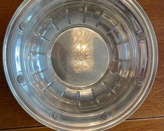 Tiffany Sterling Silver 9-Inch Bowl. Photo 1 of 2