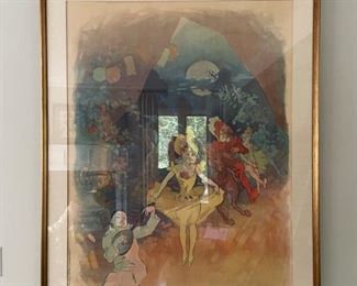 Vintage Poster Musee Grevin Avant La Lettre by Jules Cheret 1900 French. Photo 1 of 2