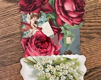 Example of more than a dozen Antique Victorian Valentine's. Photo 2 of 5