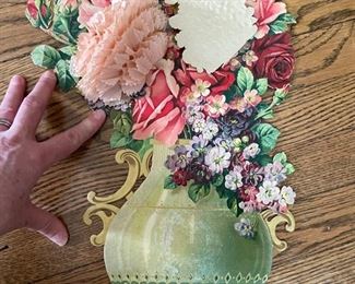 Example of more than a dozen Antique Victorian Valentine's. Photo 3 of 5