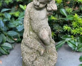 Concrete Garden Figurine.