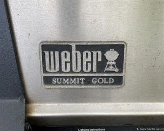 Weber Summit Gold Propane Grill. Photo 3 of 4