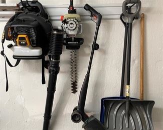 Assorted Lawn Power Tools