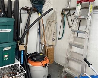 Sho Vac, Racks, Ladders, etc.