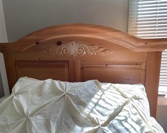 Twin Bed Frame & Mattress. Photo 1 of 2