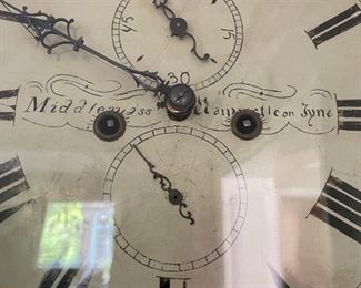 Antique Scottish Mahogany Grandfather Clock. Circa 1790. Photo 3 of 3