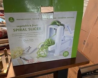 Vegetable and Fruit Spiral Slicer.