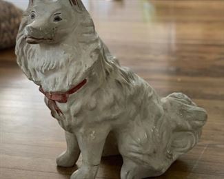 Vintage Chalk Dog.