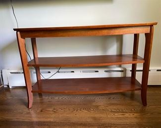 Pottery Barn Console. Measures 48"W x 17"D x 30"H. Photo 1 of 2