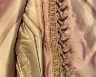 Silk Draperies - 2 panels.