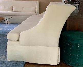 Wisteria White Linen Sofa - 2 available. Measures 87"W x 37"D x 36"H. Photo 2 of 2