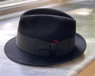 Vintage Stetson Fedora with Original Hat Box. Photo 1 of 2.