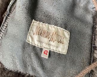 Men's Neiman Marcus Shearling Coat. Size 42. Photo 1 of 2.