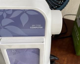 Brother XR-7700 Computer Sewing Machine. Photo 2 of 2.