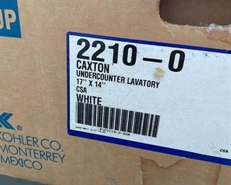 Kohler Caxton Under-Mount Sink. Measures 17" x 14" - 2 available. Photo 2 of 2.