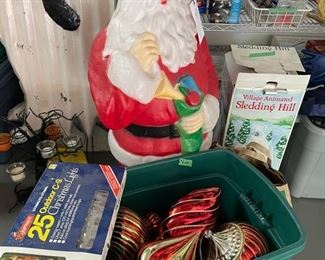 Assorted Christmas & Halloween Decorations.